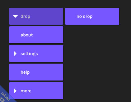 Recursive Hover Nav CSS Only